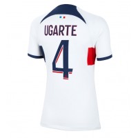 Koszulka piłkarska Paris Saint-Germain Manuel Ugarte #4 Strój wyjazdowy dla kobiety 2023-24 tanio Krótki Rękaw